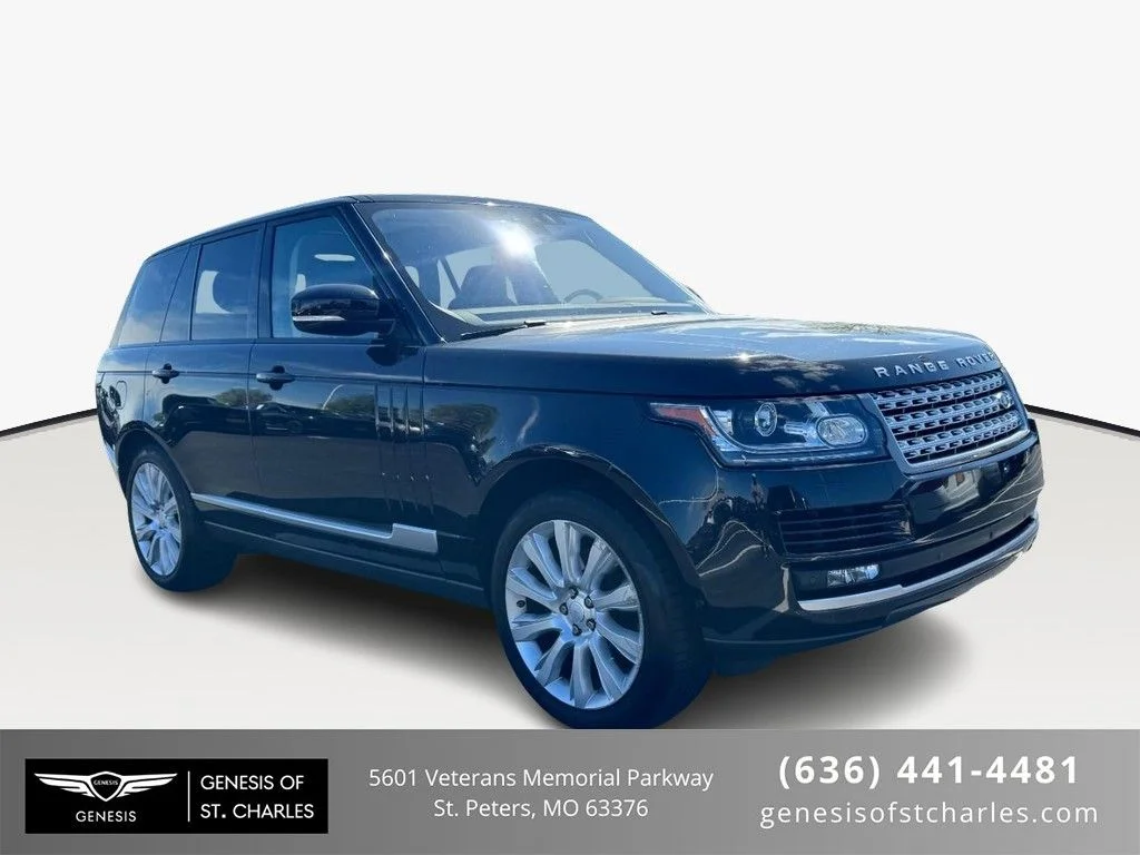 Used 2017 Santorini Black Land Rover HSE image 1