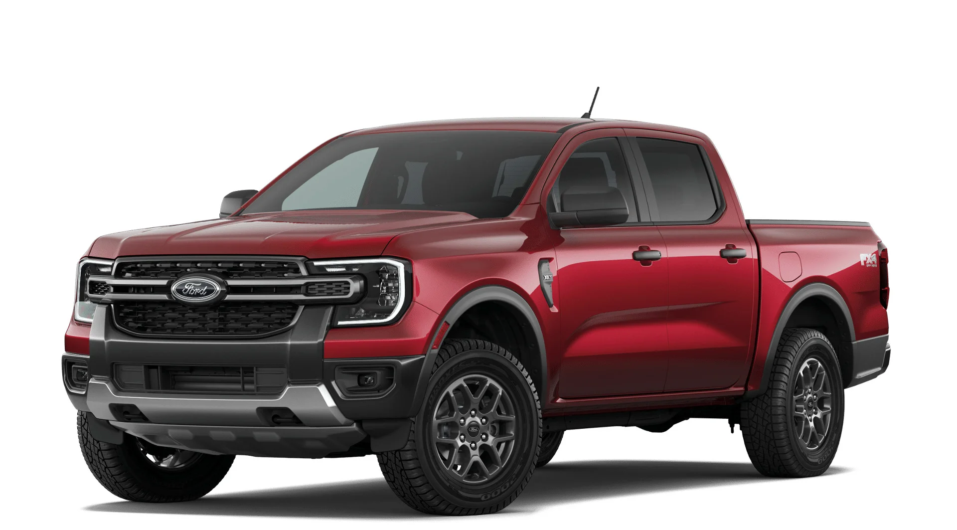 New 2026 Red Ford XLT image 1