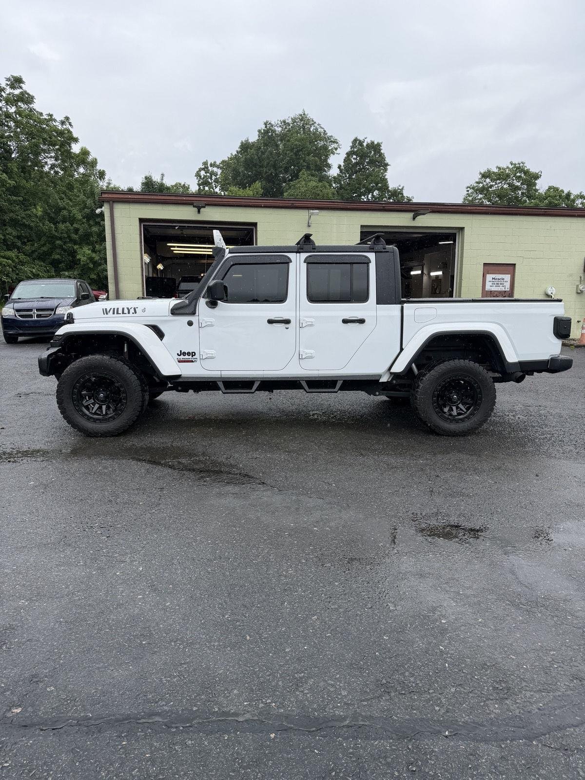 Used 2022 Bright White Clearcoat Jeep Willys Sport image 6