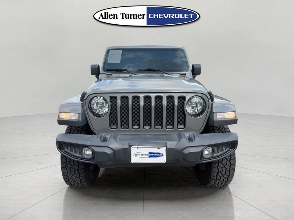 Used 2020 Gray Jeep Unlimited Sahara Altitude image 2