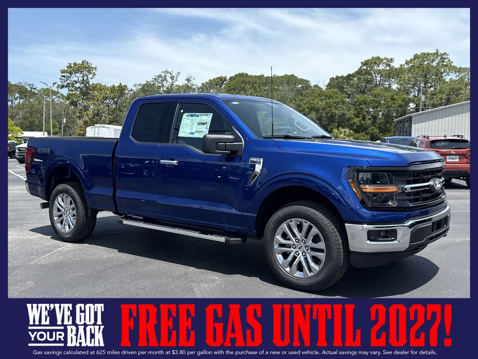 New 2026 Argon Blue Metallic Ford XLT image 2