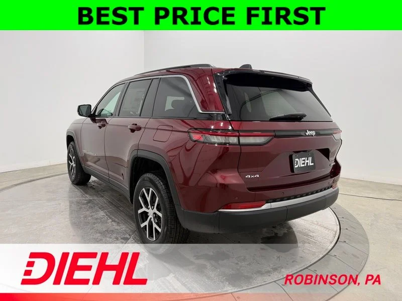 New 2026 Velvet Red Pearl-Coat Exterior Paint Jeep Limited image 5