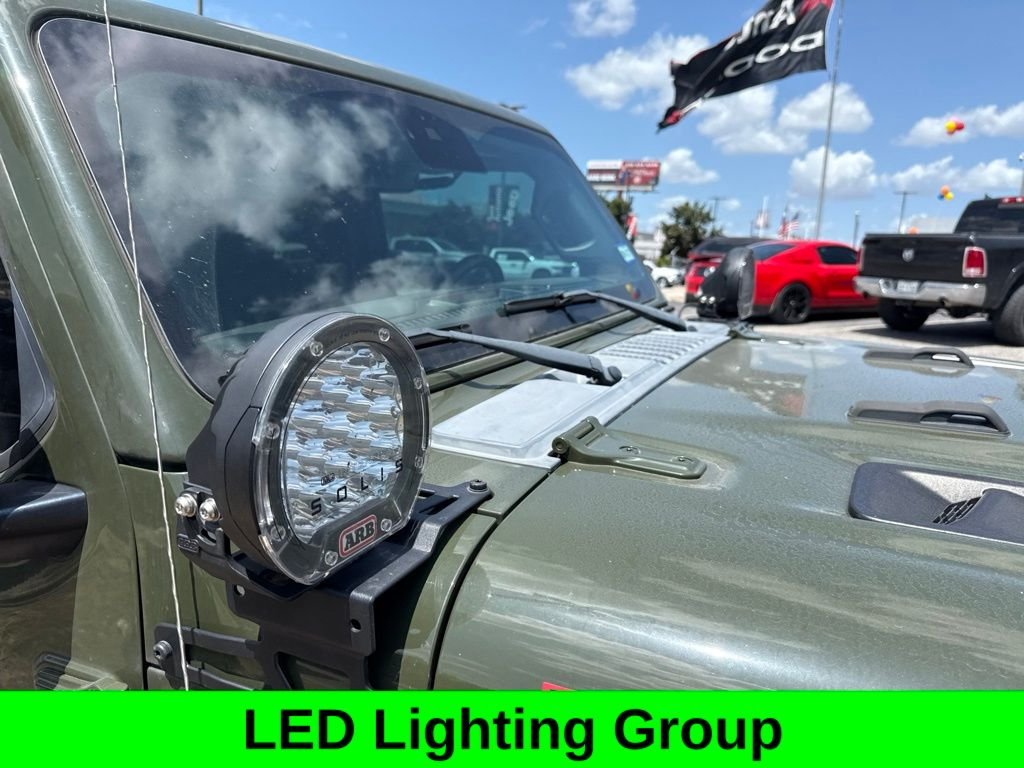 Used 2021 Green Jeep Unlimited Rubicon image 4