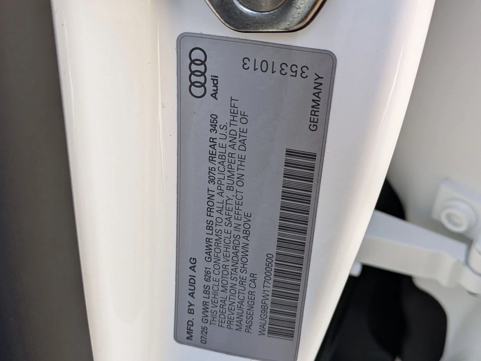 New 2026 White Audi Premium Plus image 17