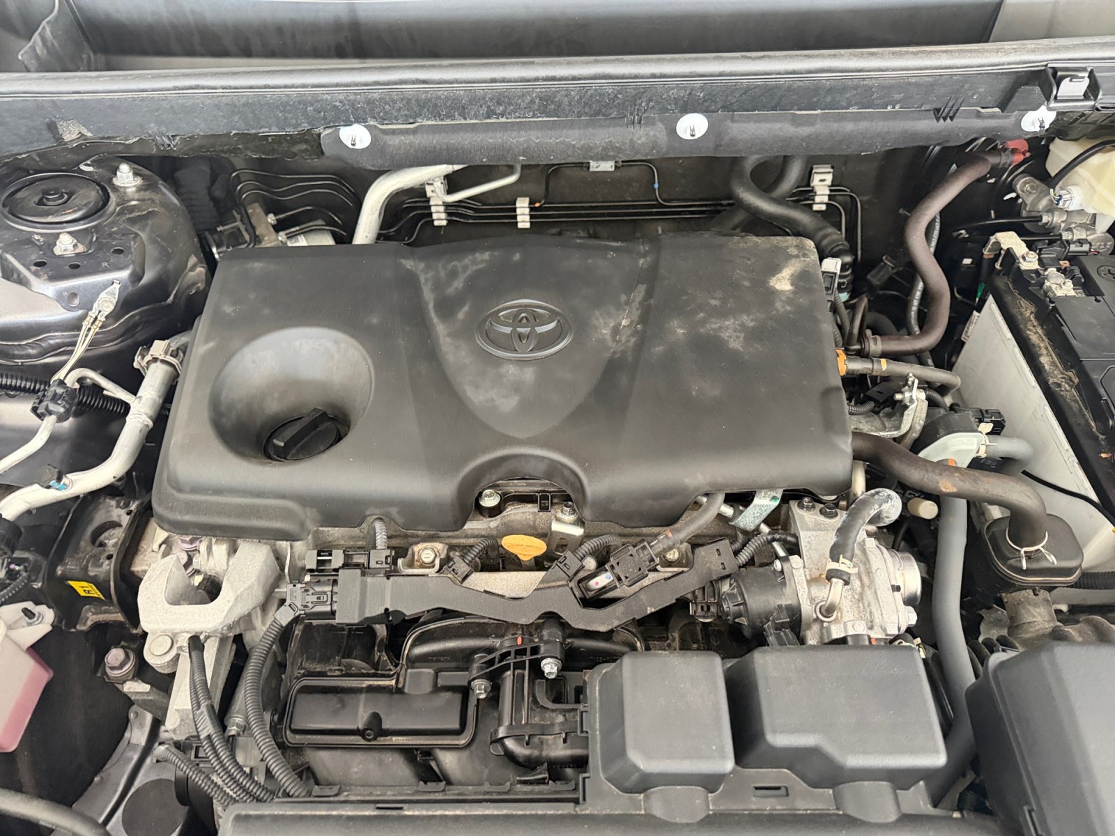 Used 2024 Magnetic Gray Metallic Toyota LE image 7