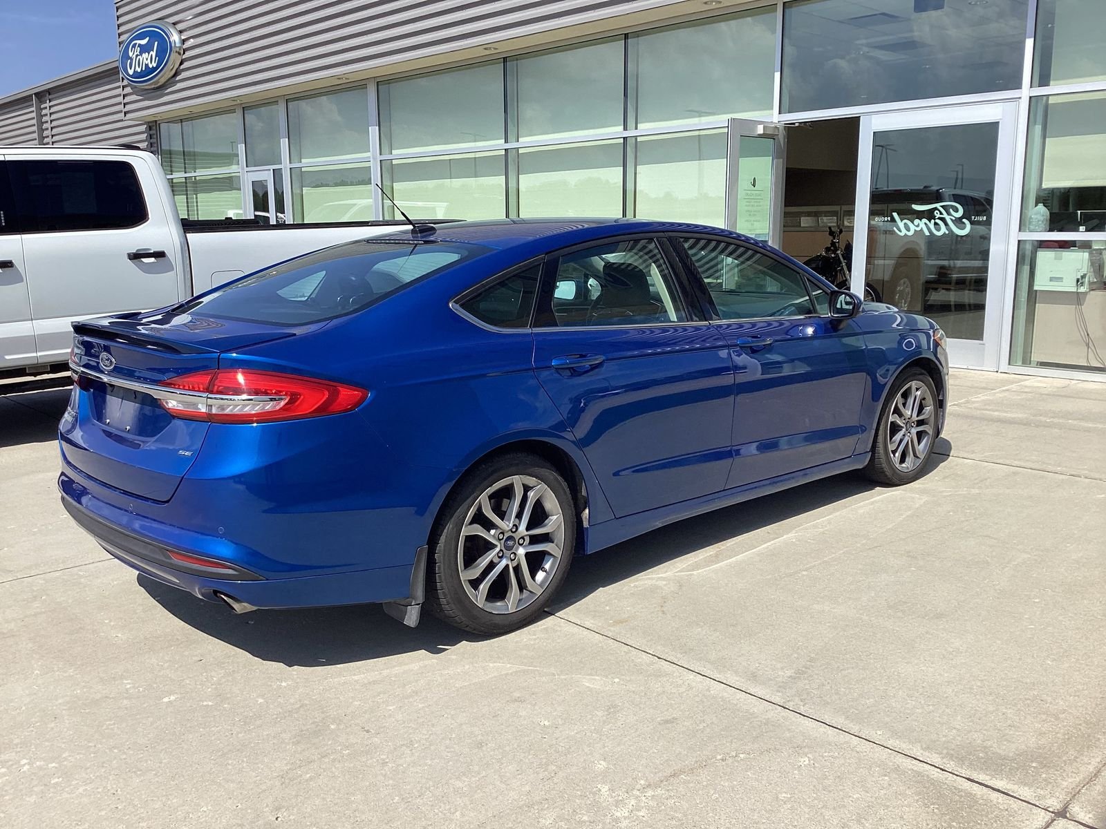 Used 2017 Ford Fusion SE with VIN 3FA6P0H72HR416446 for sale in Plattsmouth, NE