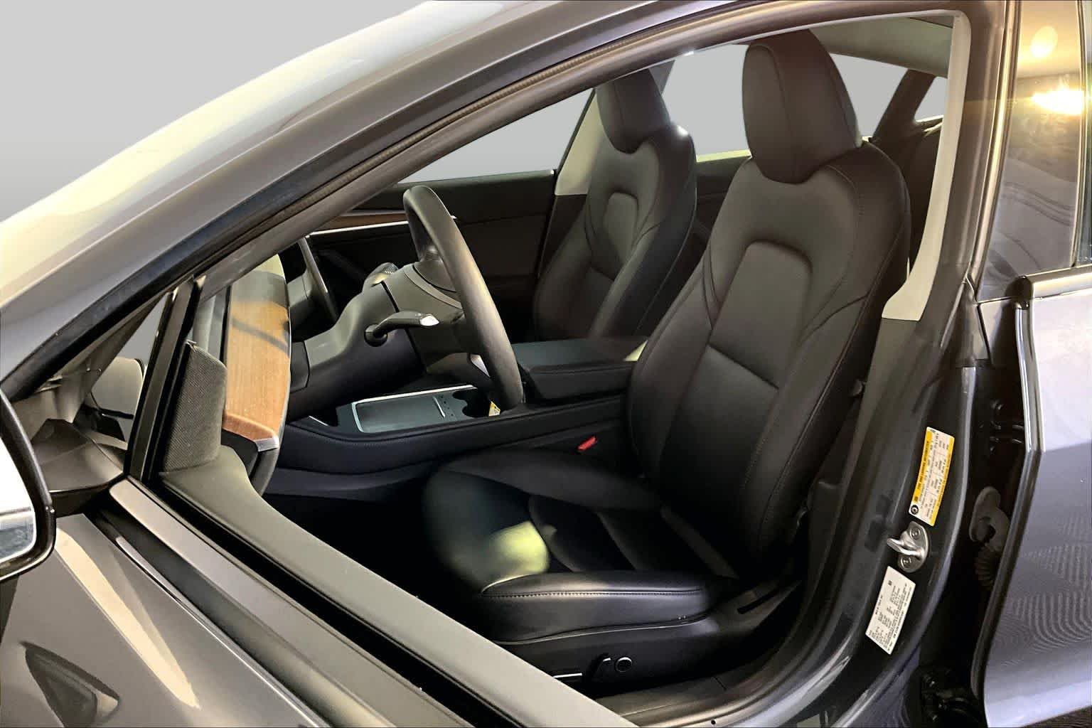 Used 2023 Midnight Silver Metallic Tesla Performance image 8