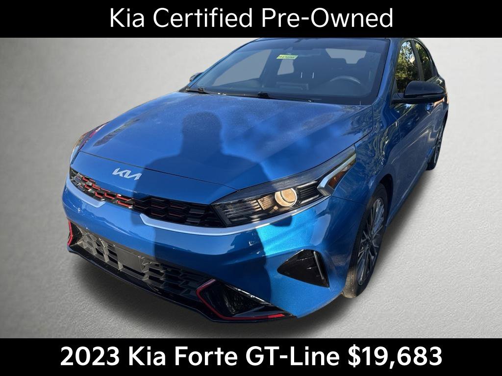 Certified Used 2023 Blue Kia GT-Line image 8