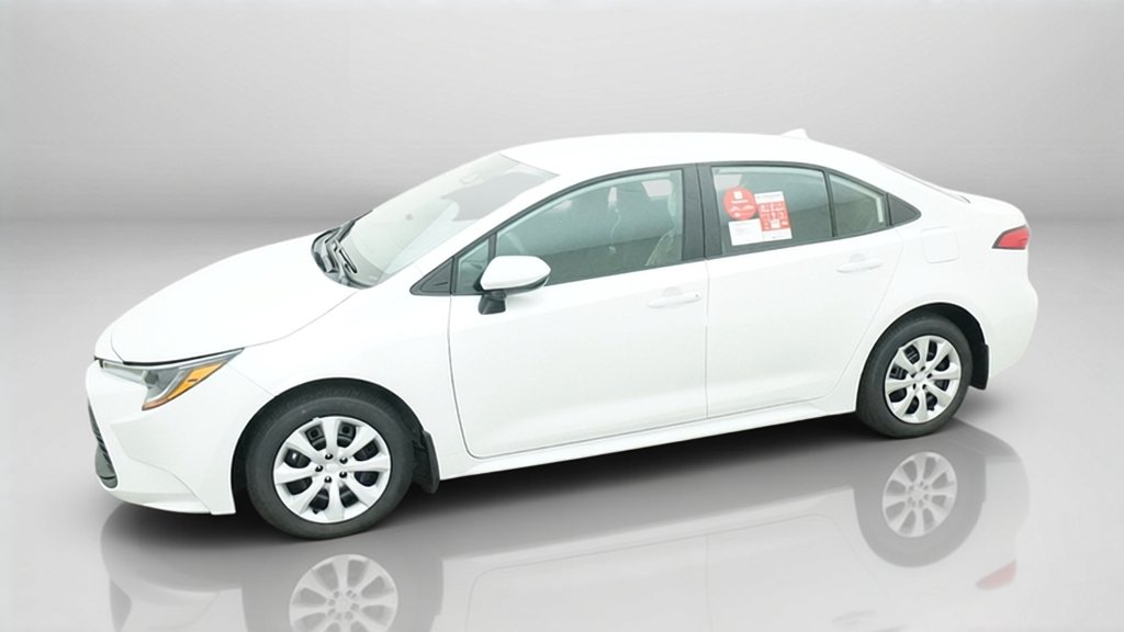 New 2027 Wind Chill Pearl Toyota LE image 3