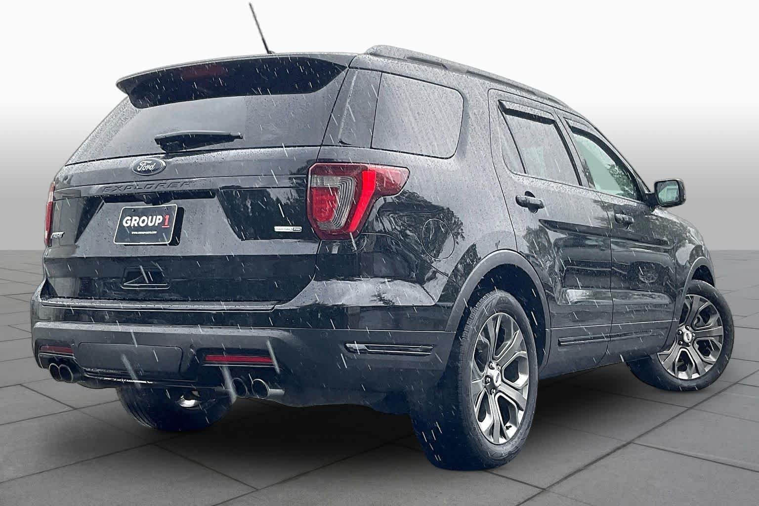 Used 2018 Shadow Black Ford Sport image 12