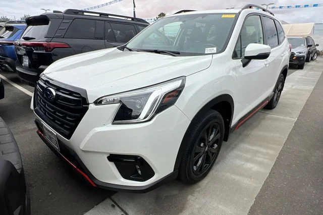 Used 2023 White Subaru Sport image 2