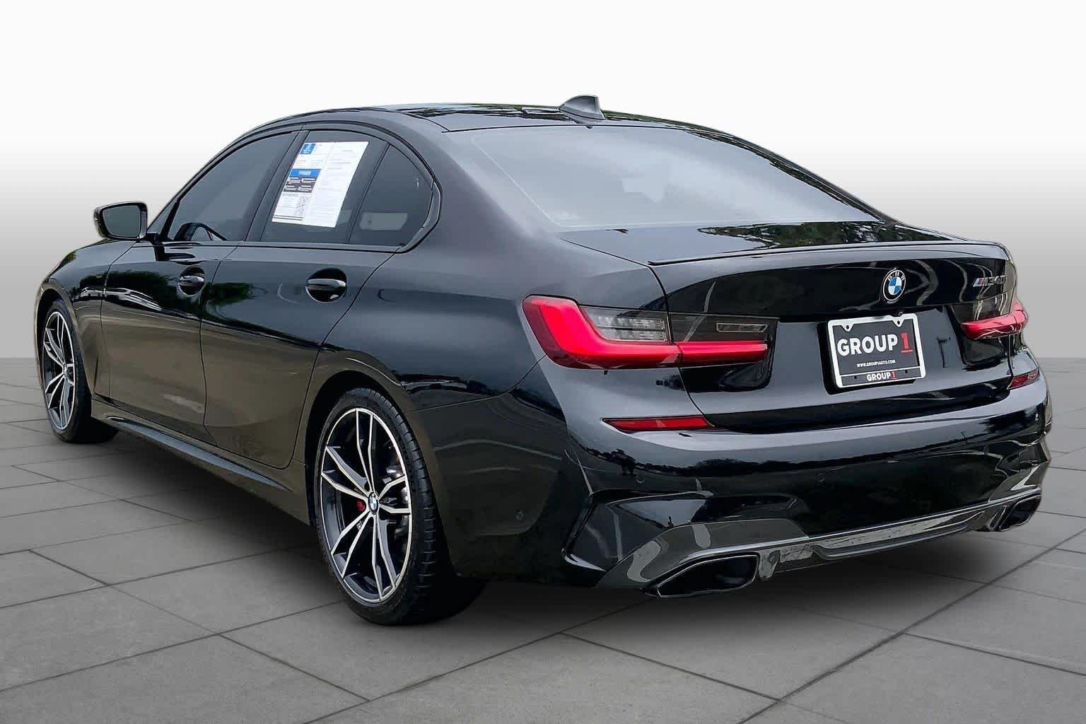 Used 2021 Black Sapphire Metallic BMW M340i image 12