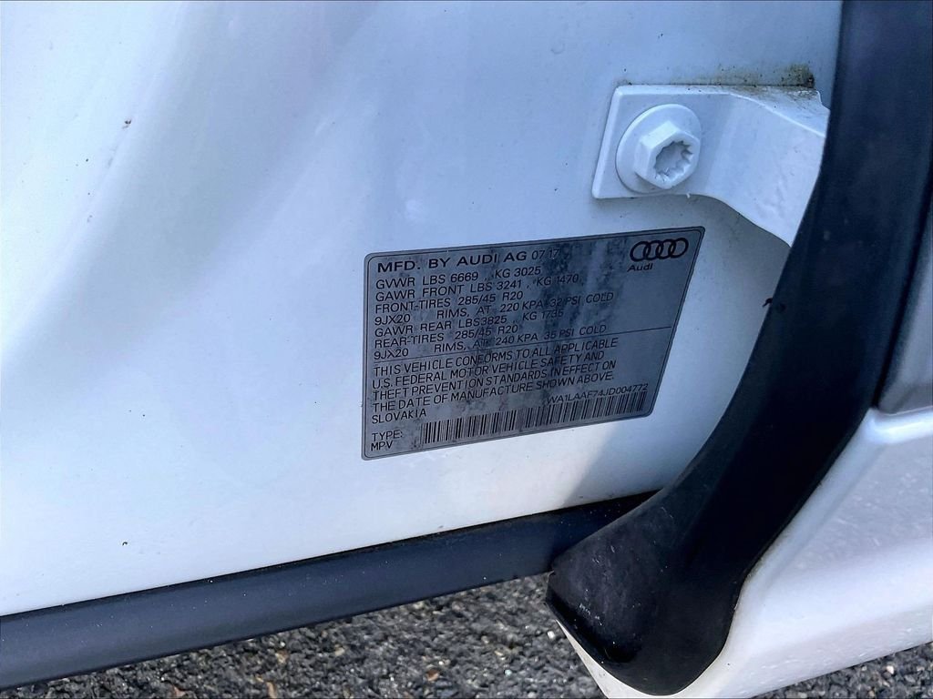 Used 2018 White Audi 3.0T Premium Plus image 36