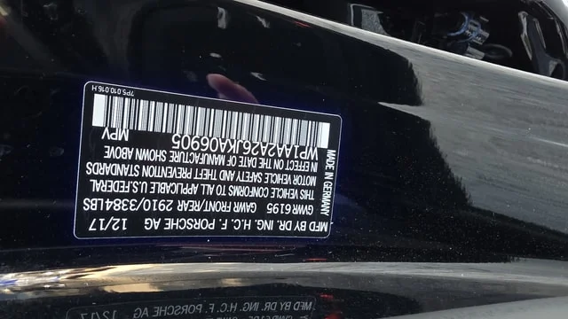 Used 2018 Black Porsche Base image 41
