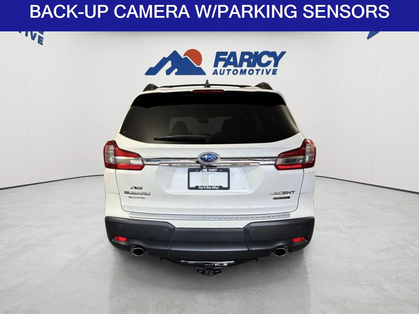Used 2022 Crystal White Pearl Subaru Touring image 6