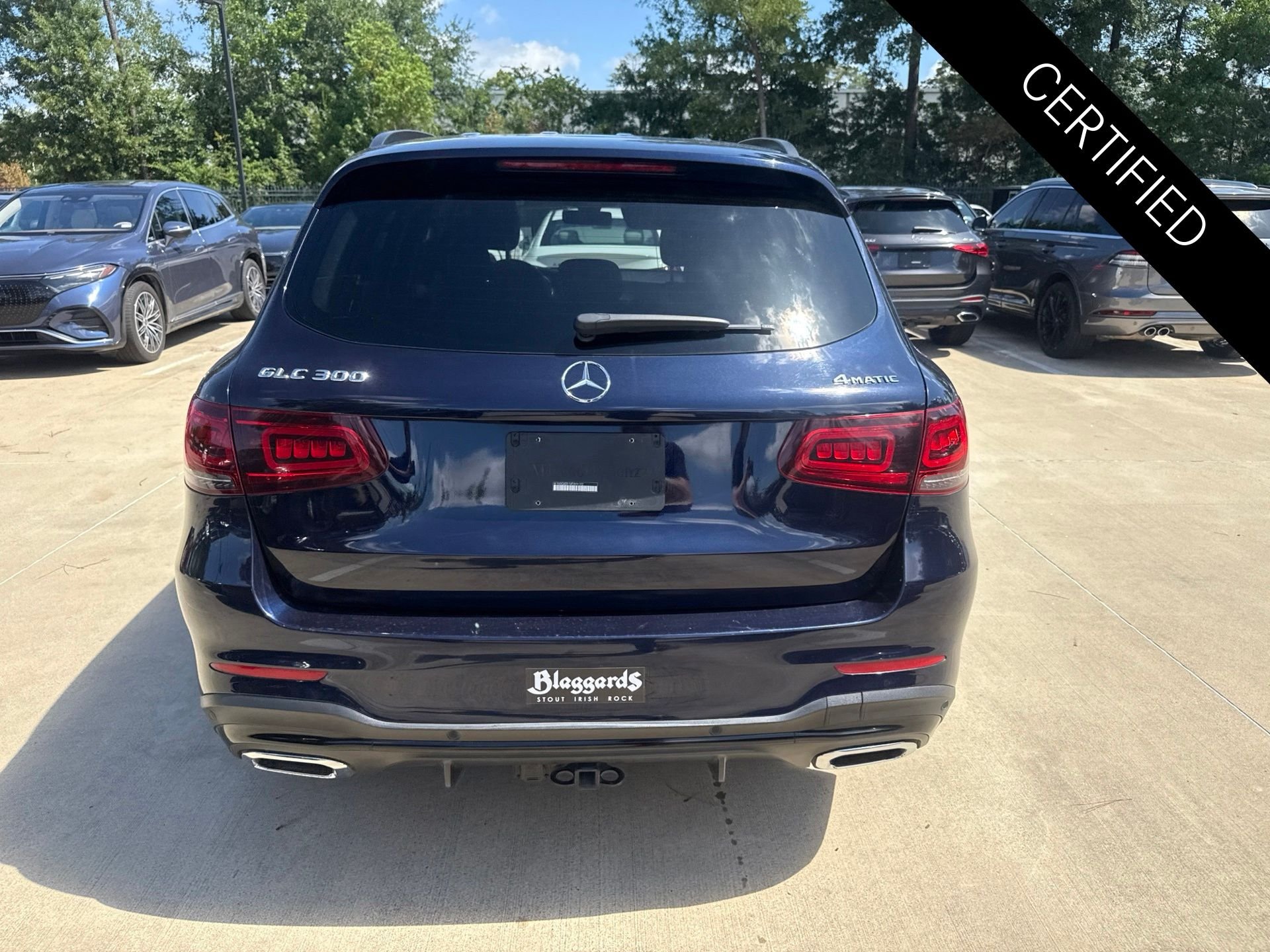 Certified Used 2021 Obsidian Black Mercedes-Benz GLC 300 image 5