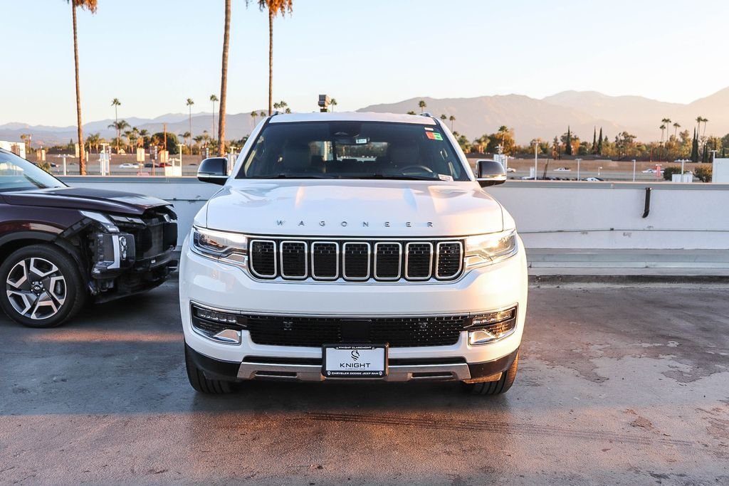 Used 2024 Bright White Clearcoat Jeep Series III image 3