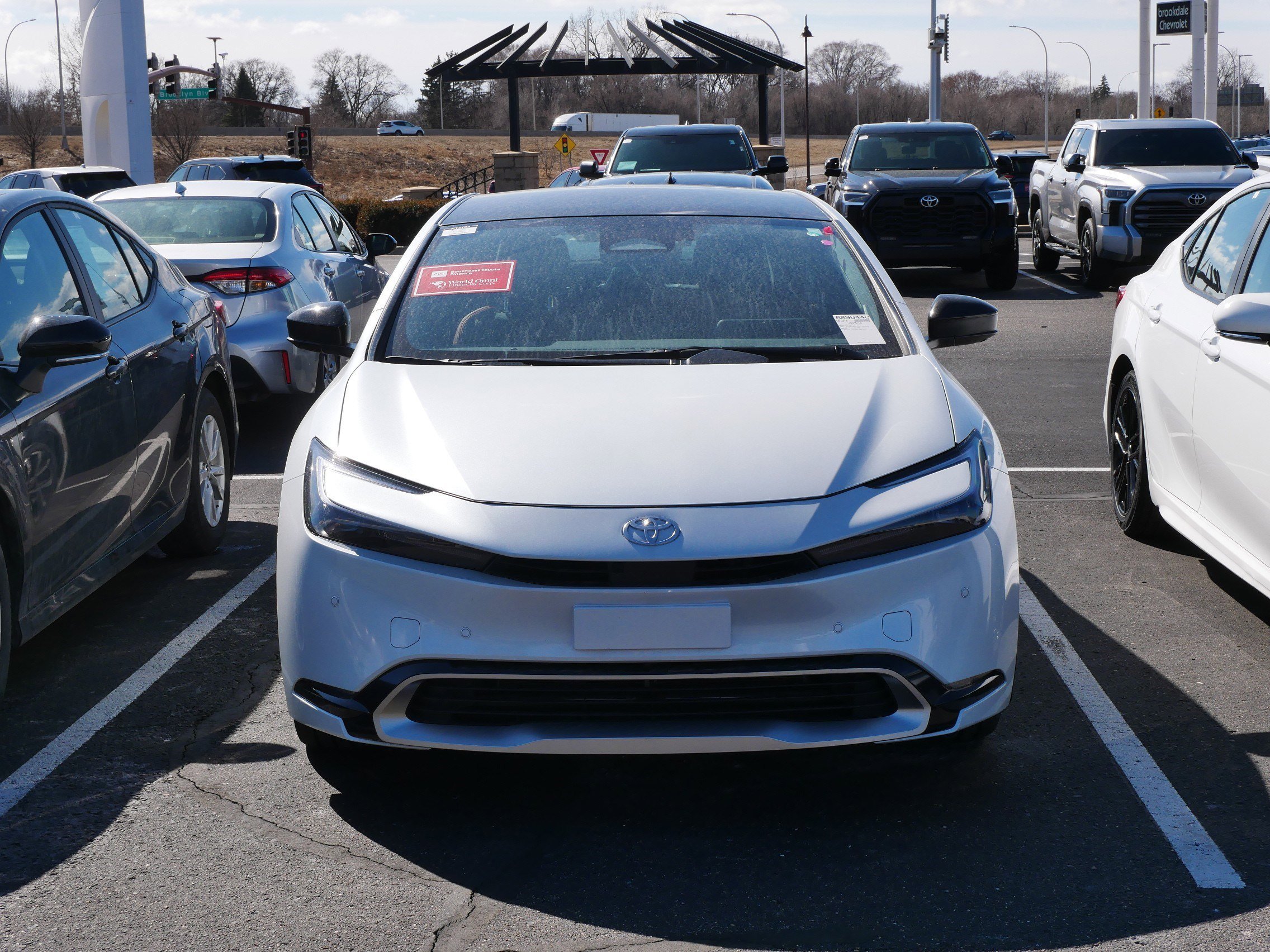 Used 2025 Toyota Prius XSE Premium with VIN JTDACACU4S3046495 for sale in Brooklyn Center, Minnesota