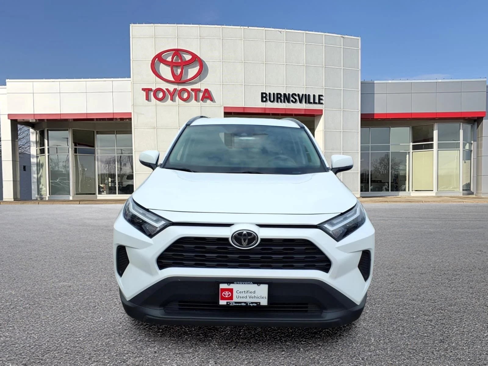 Certified Used 2025 White Toyota XLE image 9