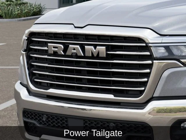 New 2026 Billet Silver Metallic Clear-Coat Exterior Paint RAM Laramie image 13