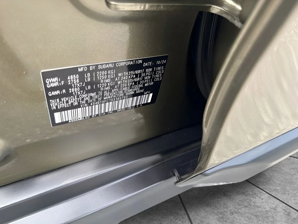 Used 2025 Green Subaru Premium image 23