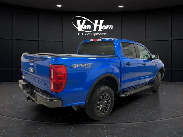 Used 2021 Blue Metallic Ford XLT image 7
