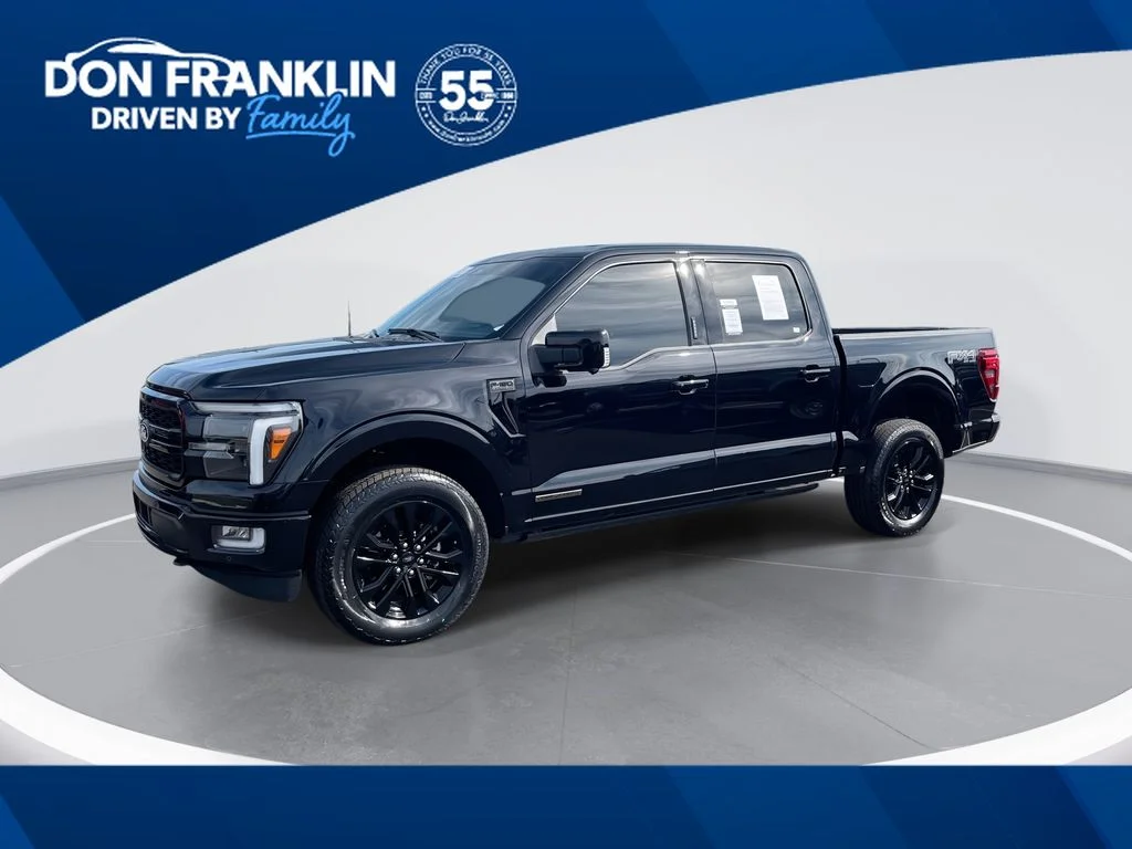 Used 2024 Black Ford Lariat image 1