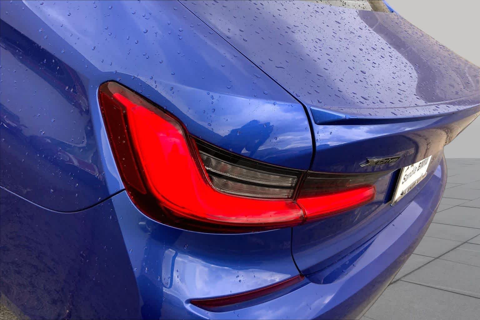 Used 2021 Portimao Blue Metallic BMW M340i xDrive image 25