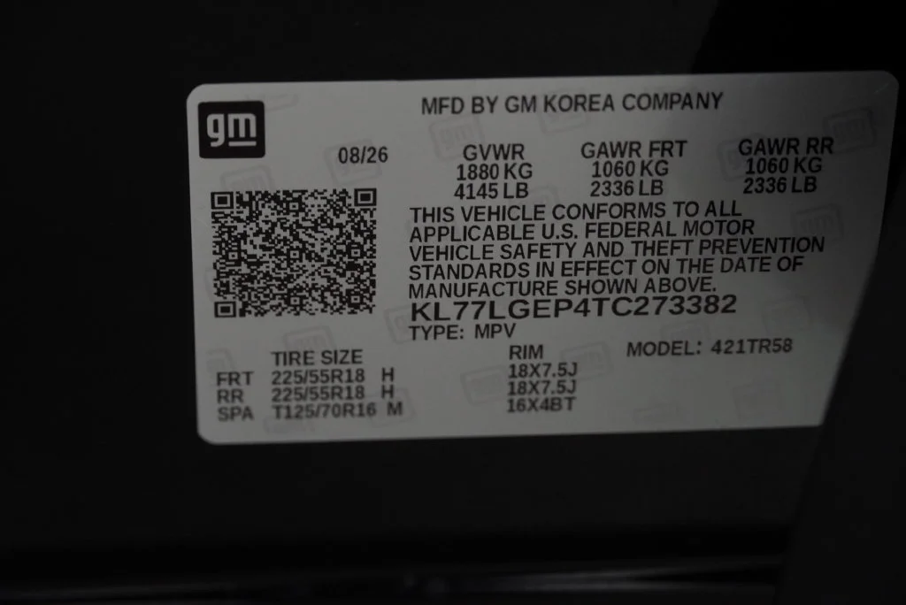 New 2026 Mosaic Black Metallic Chevrolet 1RS image 42
