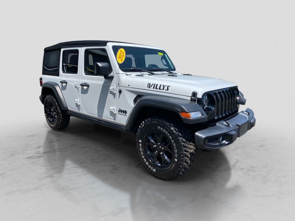 Used 2023 White Jeep Willys image 9