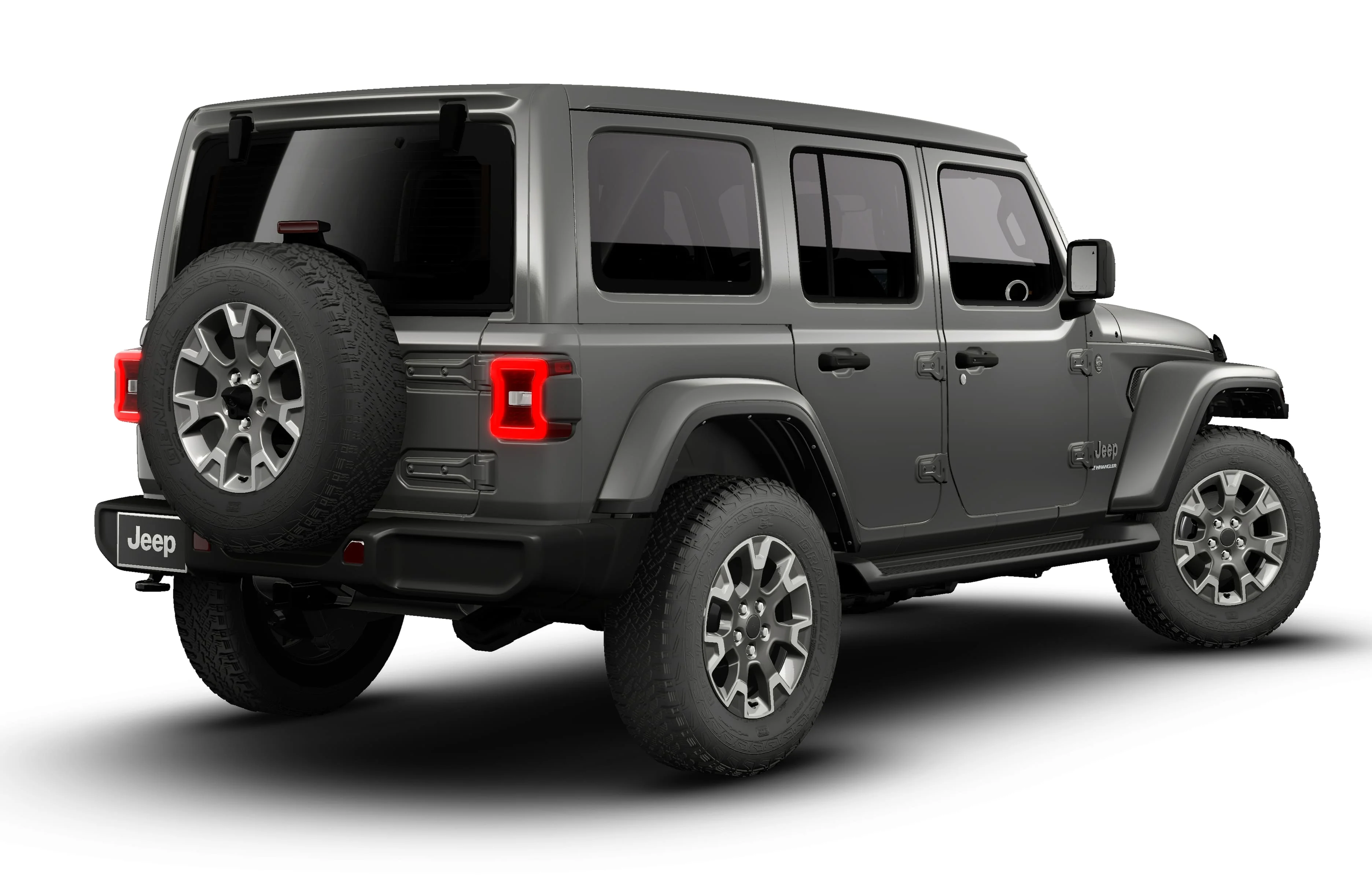 New 2026 Granite Crystal Metallic Clear-Coat Exterior Paint Jeep Sahara image 14