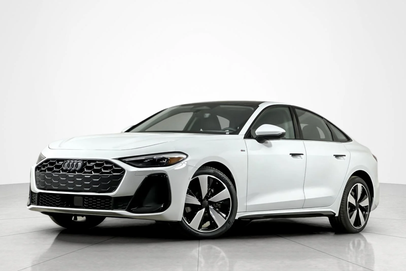 Used 2026 Glacier White Metallic Audi Premium 2.0 TFSI quattro image 1