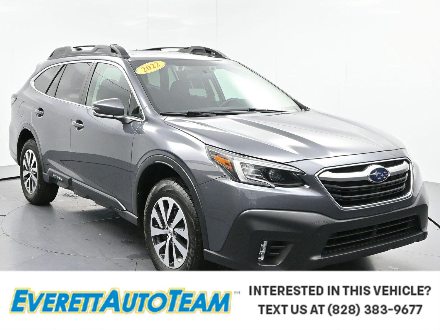 Used 2022 Magnetite Gray Metallic Subaru Premium image 1