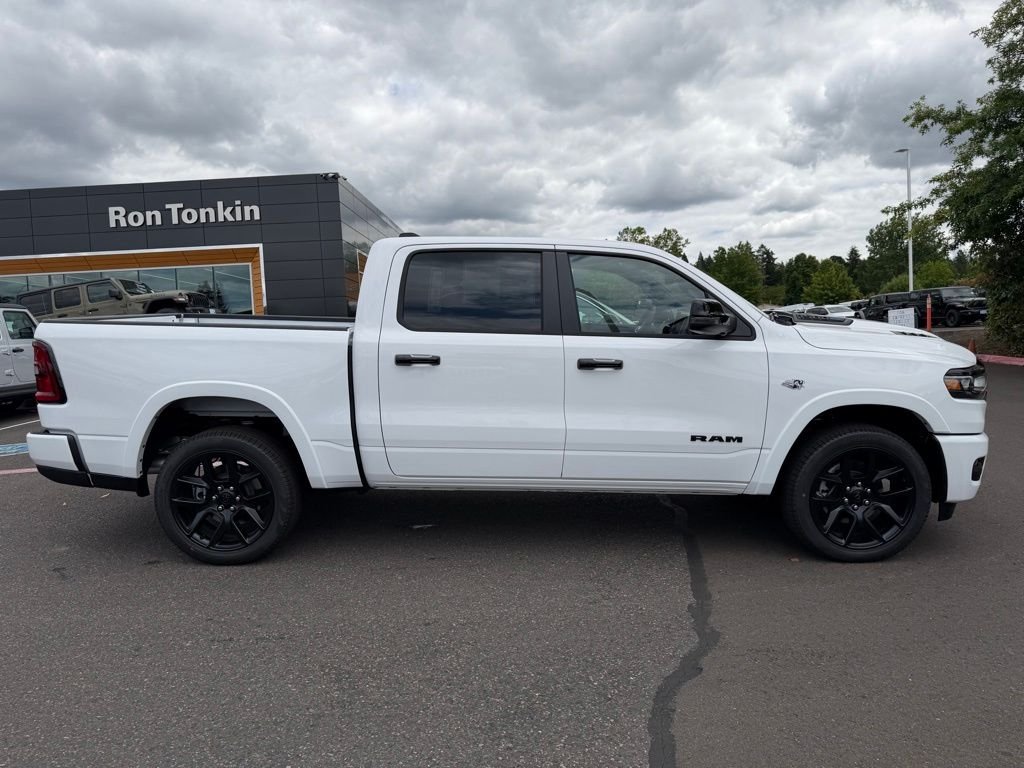 New 2026 Bright White Clear-Coat Exterior Paint RAM Laramie image 8