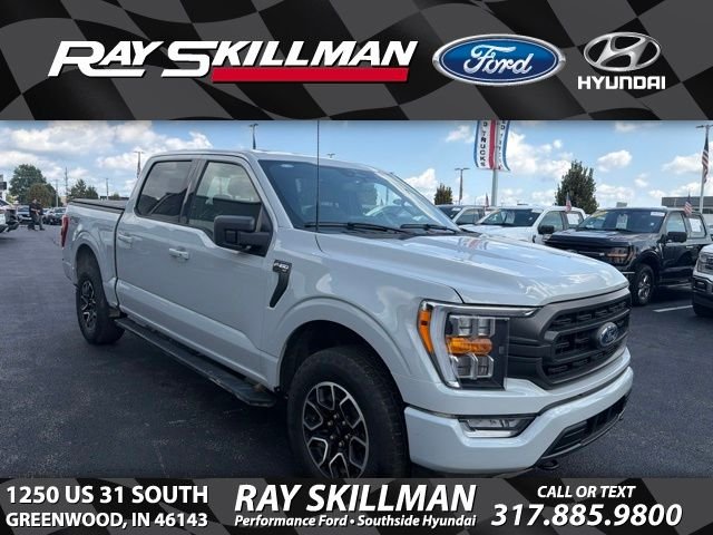 Certified Used 2023 Avalanche Gray Ford XLT image 1