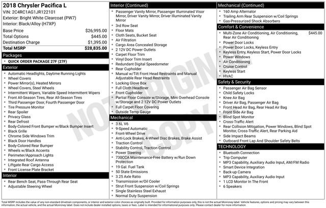 Used 2018 White Chrysler L image 2