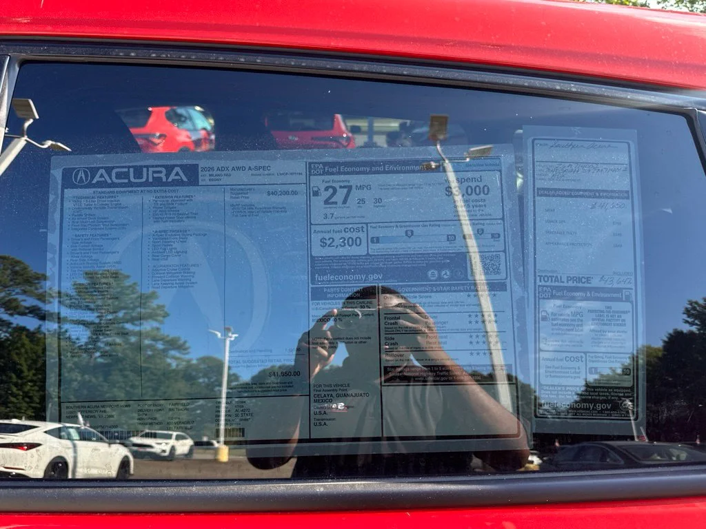 New 2026 Milano Red Acura A-Spec Package image 30