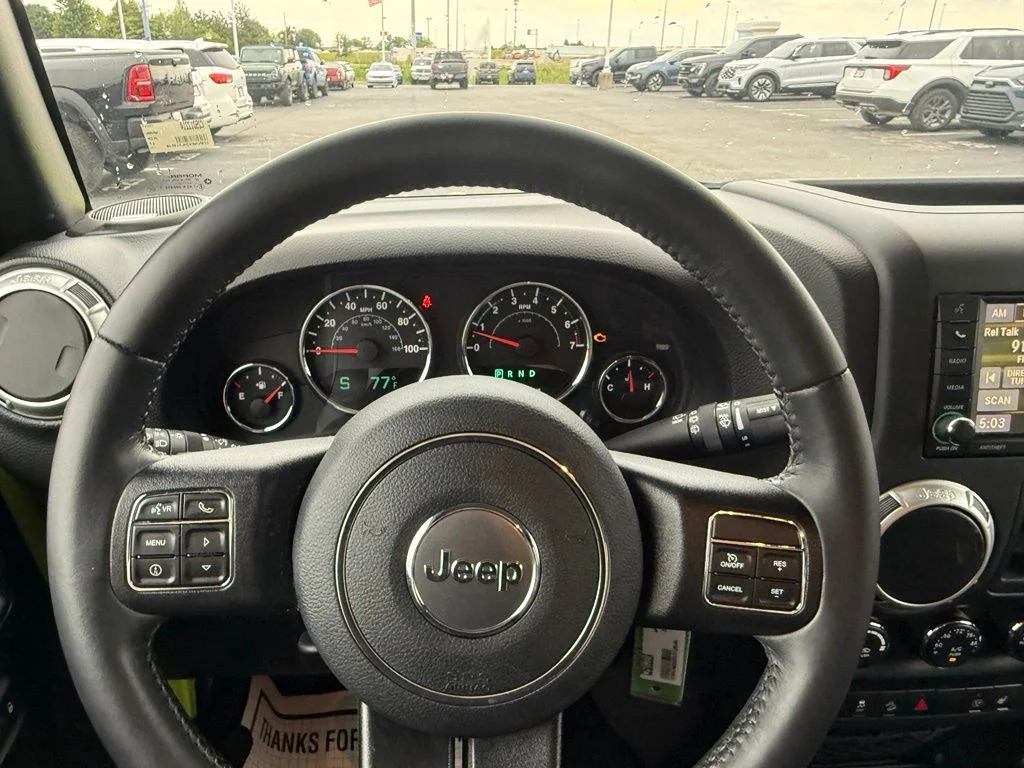 Used 2017 Green Jeep Unlimited Sahara image 28