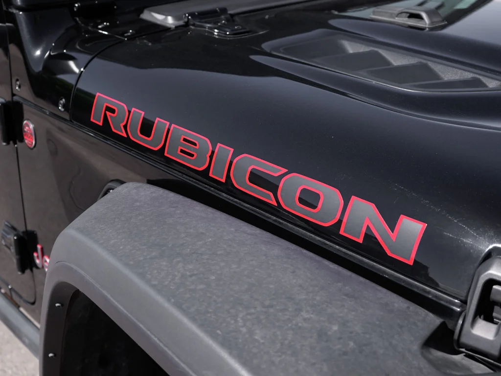 Used 2025 Black Clearcoat Jeep Rubicon image 5