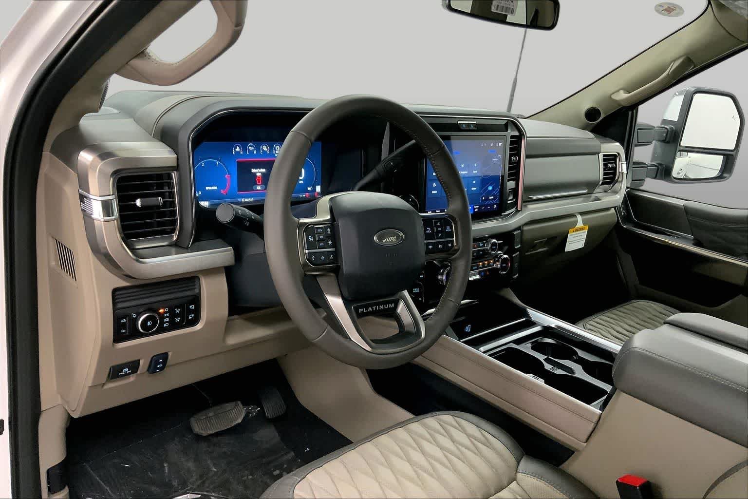 New 2026 Star White Metallic Tri-Coat Ford F-250® Platinum® image 7