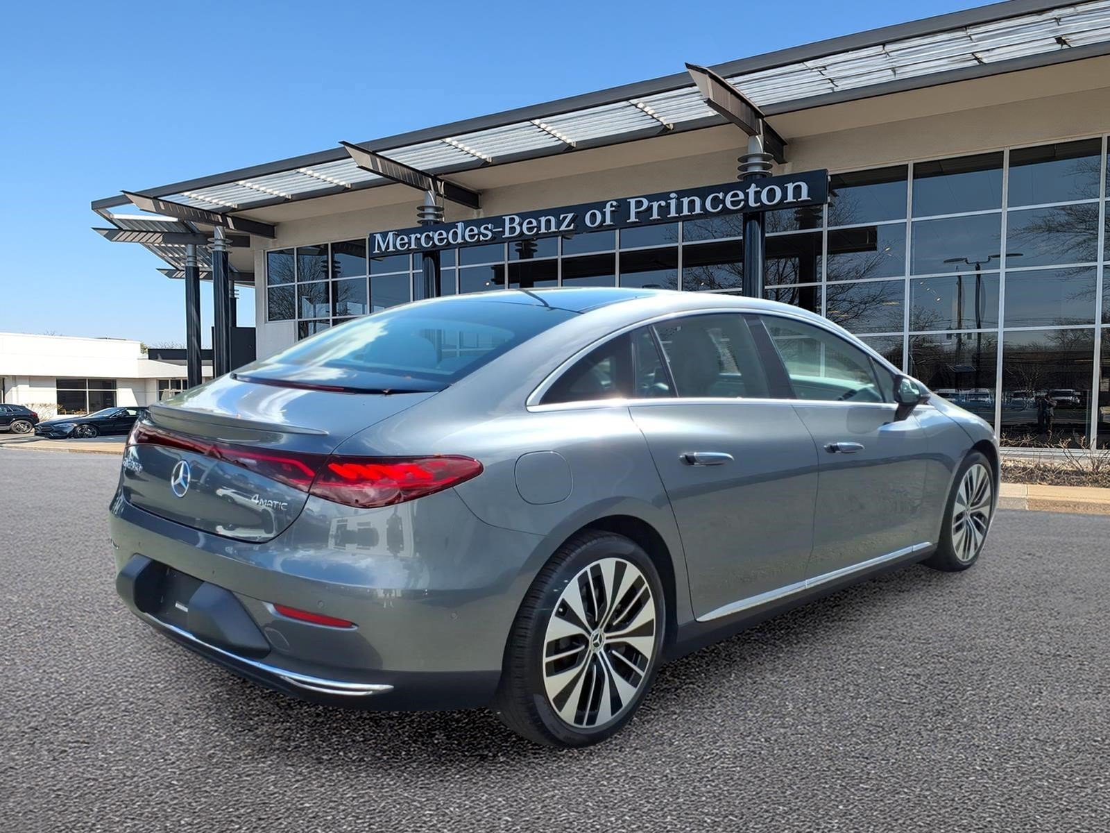 Certified Used 2023 Selenite Grey Metallic Mercedes-Benz EQE 350 4MATIC®+ Sedan image 3