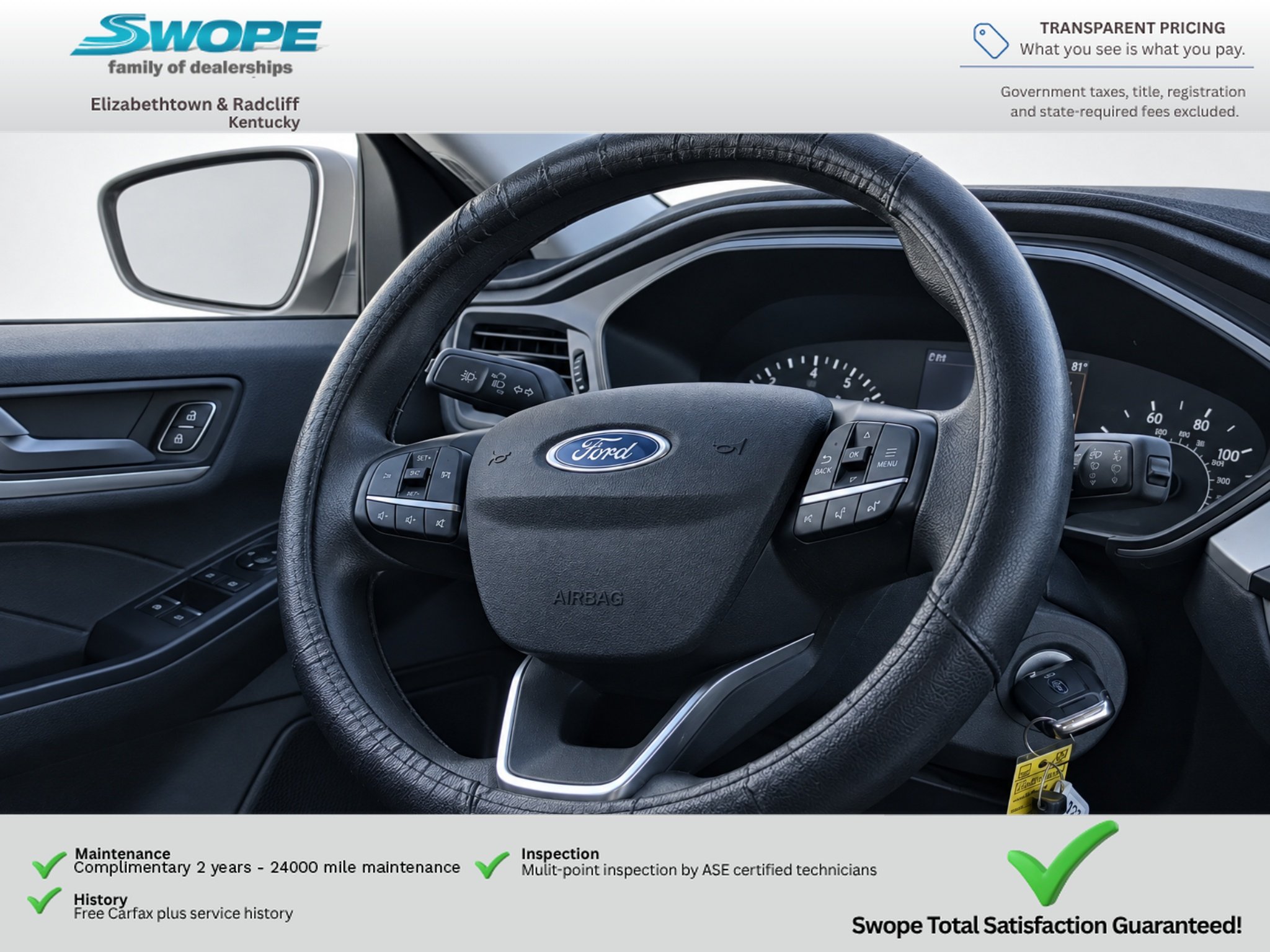 Used 2022 Iced Blue Silver Metallic Ford S image 17