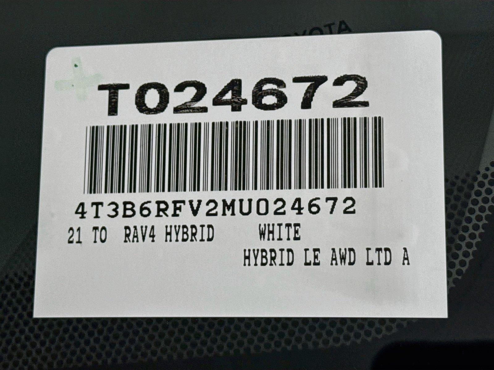 Used 2021 Blizzard Pearl Toyota XLE Premium image 46