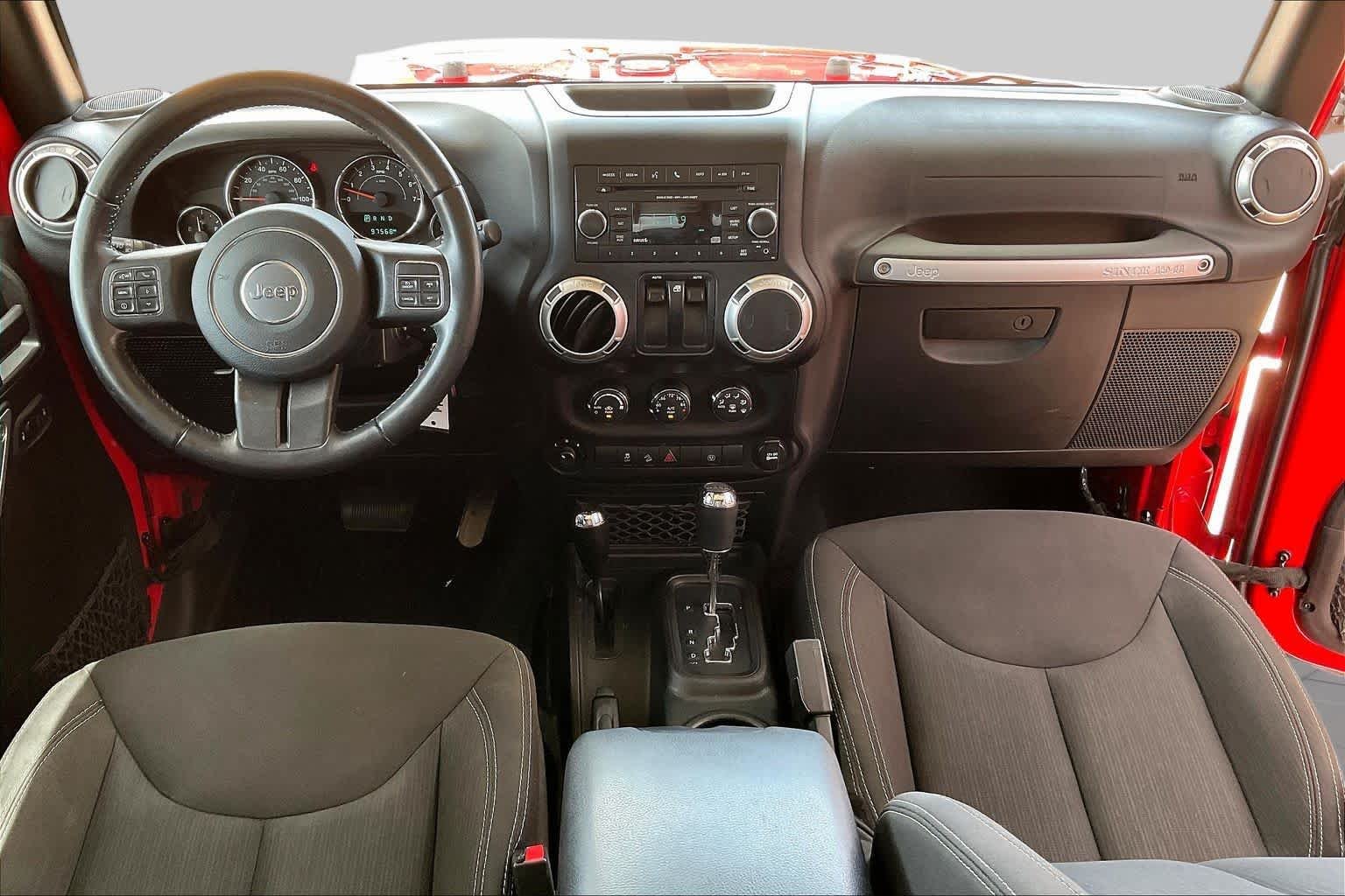 Used 2018 Firecracker Red Clearcoat Jeep Sahara image 14