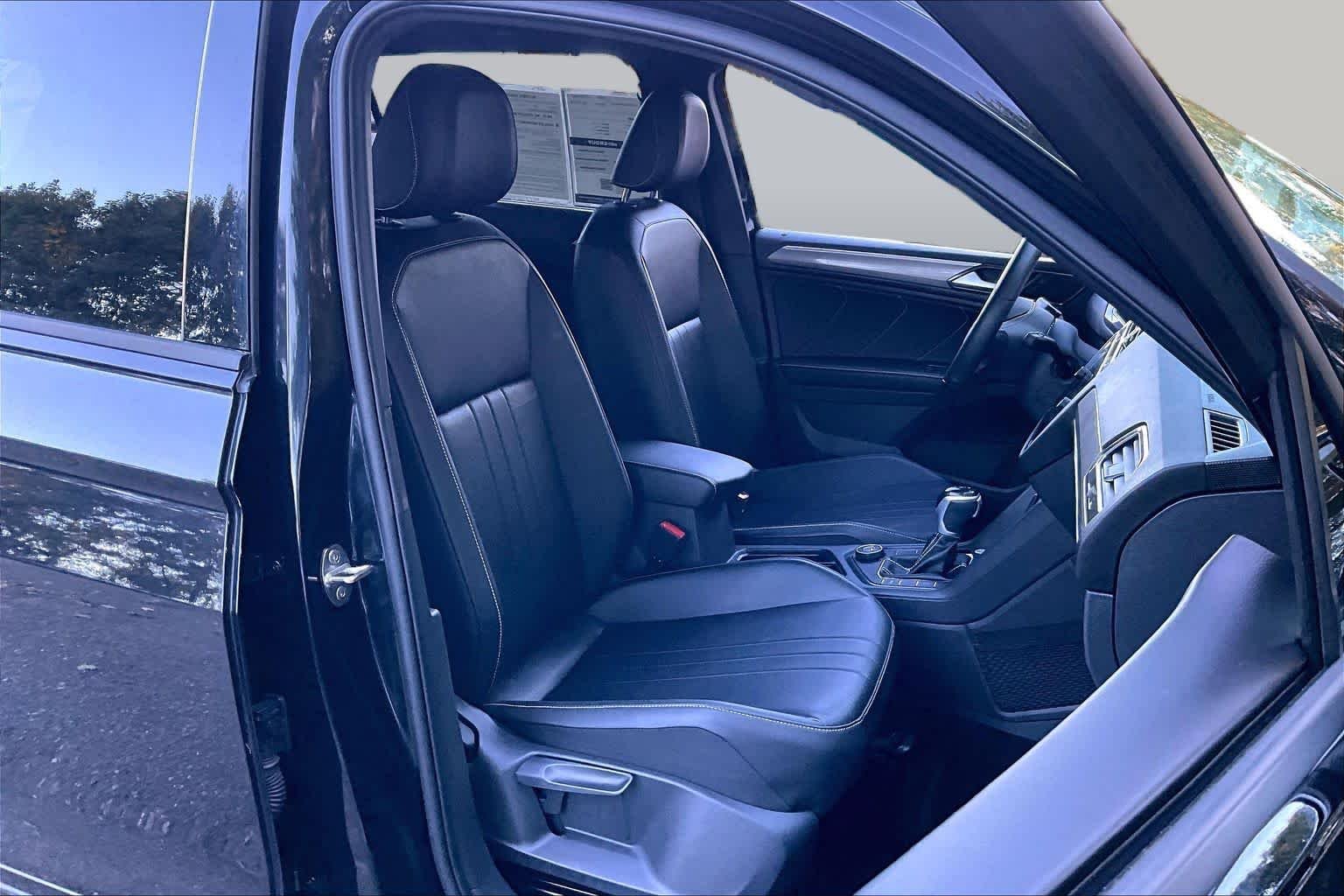 Used 2024 Deep Black Pearl Volkswagen SE R-Line Black image 8