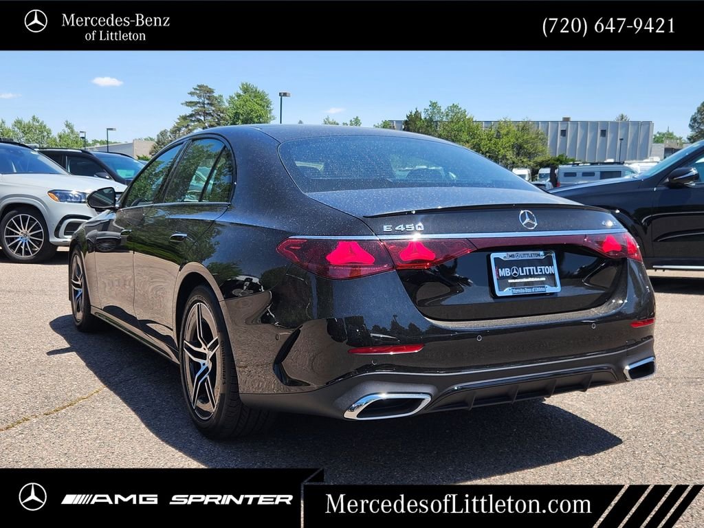 New 2026 Obsidian Black Metallic Mercedes-Benz E 450 image 7