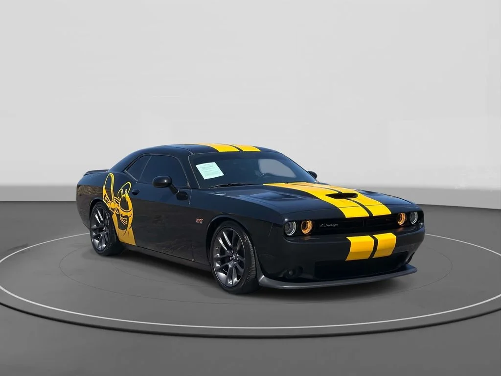 Used 2021 Pitch Black Clearcoat Dodge R/T Scat Pack image 2