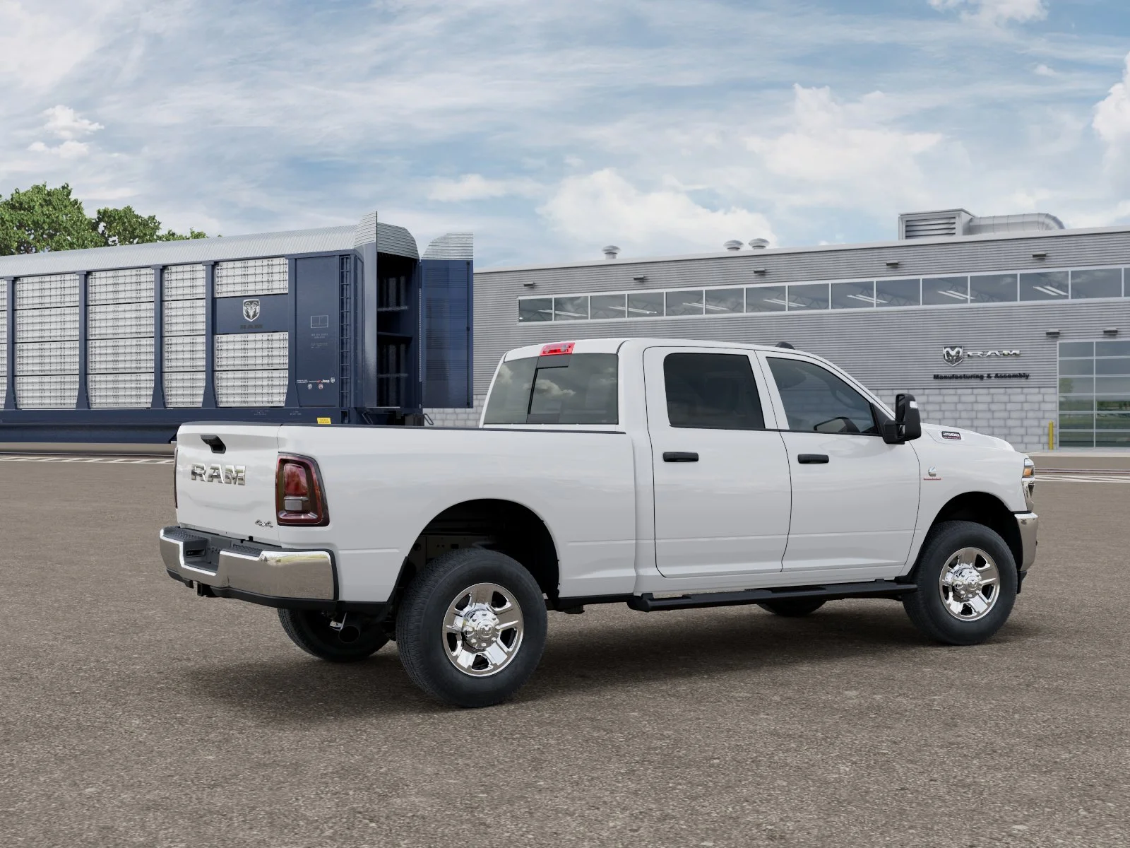 New 2027 Bright White Clearcoat RAM Tradesman image 4