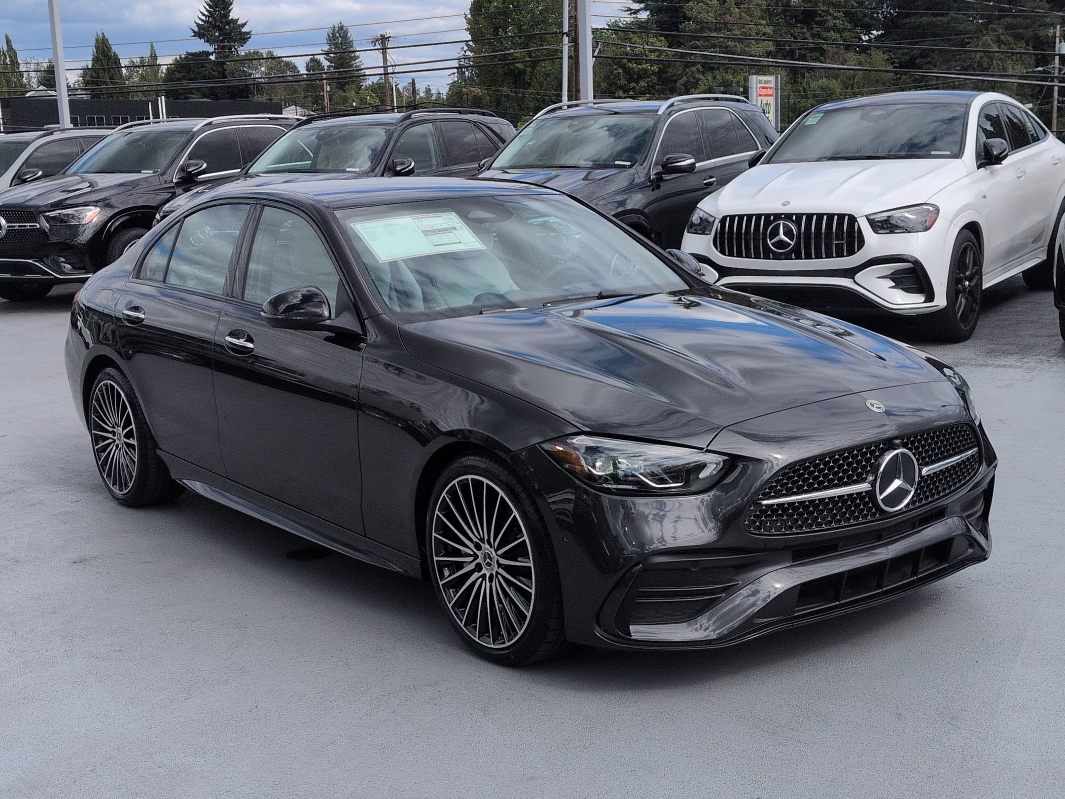 New 2026 Graphite Grey Metallic Mercedes-Benz C 300 image 36