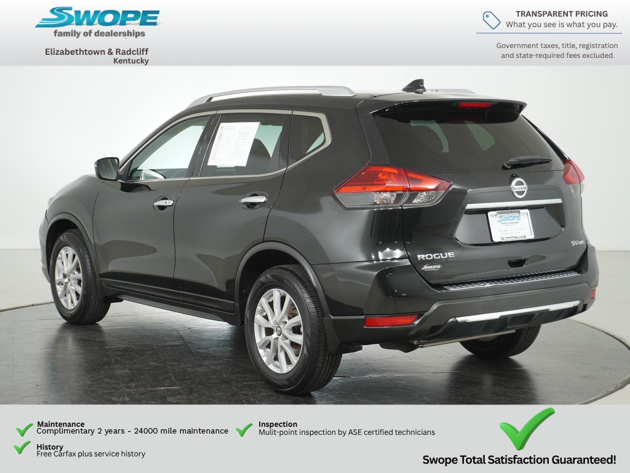Used 2017 Magnetic Black Nissan SV image 6